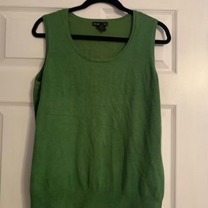 Green sleeveless top